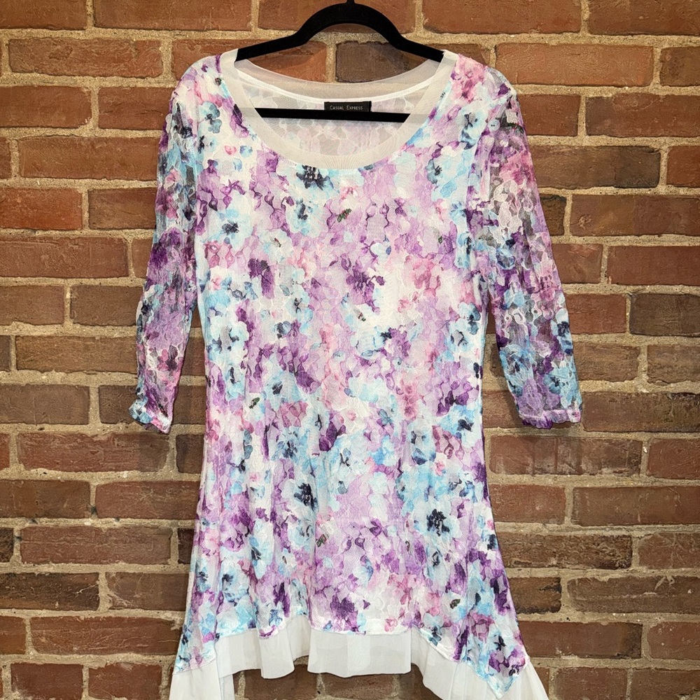 Floral Print Women's Top